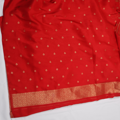 Georgette Banarasi Saree with Intricate Gold Zari